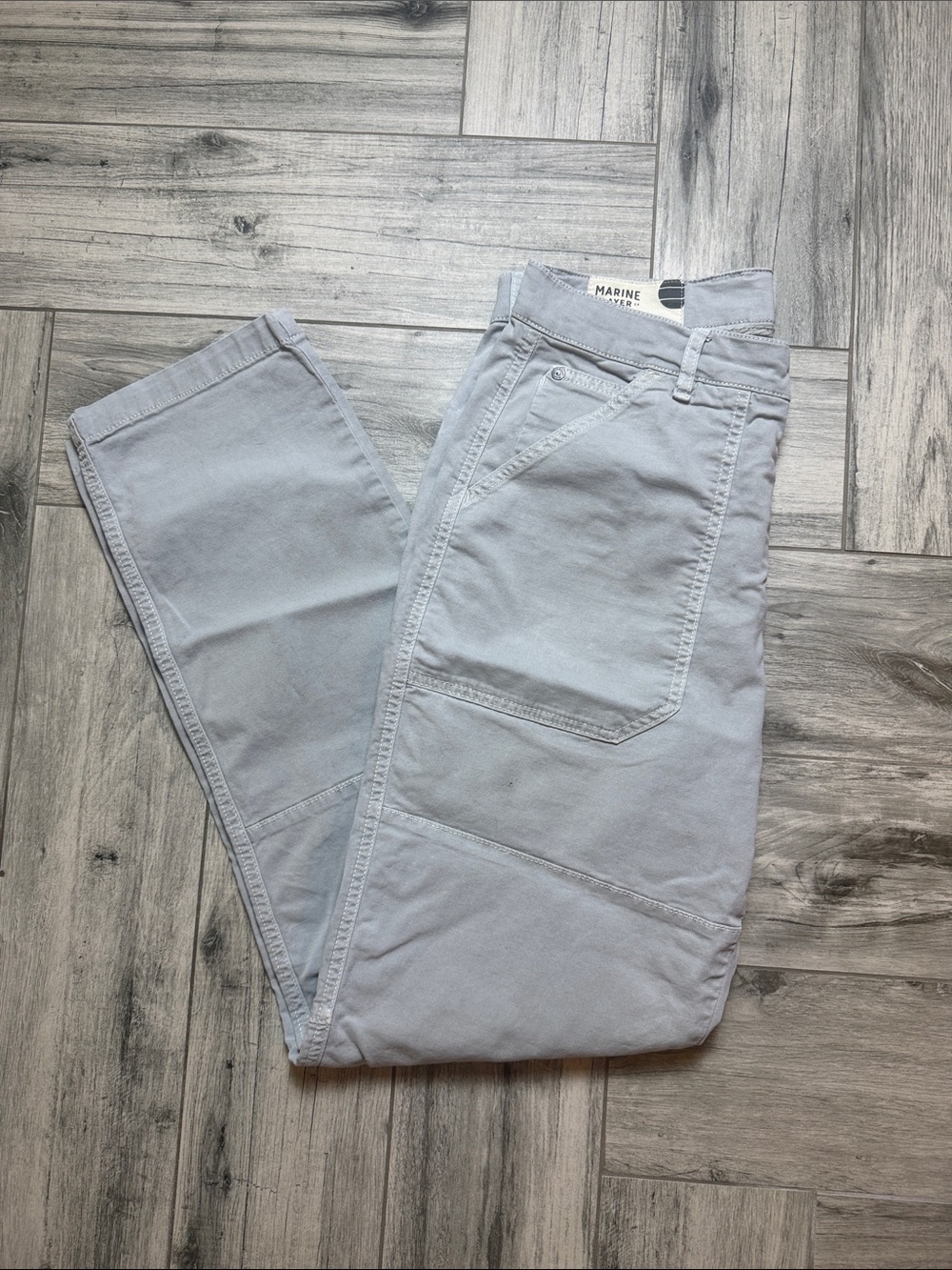 Marine Layer Light Gray Painter Chinos